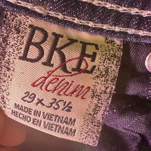 BKE Dark Blue Boot Cut Women's Jeans - Picture 12 of 12